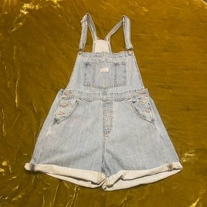 LEVI'S Vintage Denim Shortalls Short Overalls